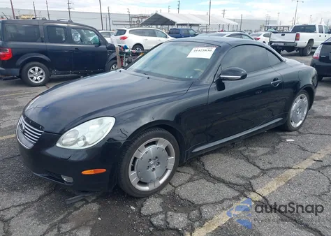 2002 Lexus Sc 430 from USA, damaged, VIN JTHFN48Y720021846
